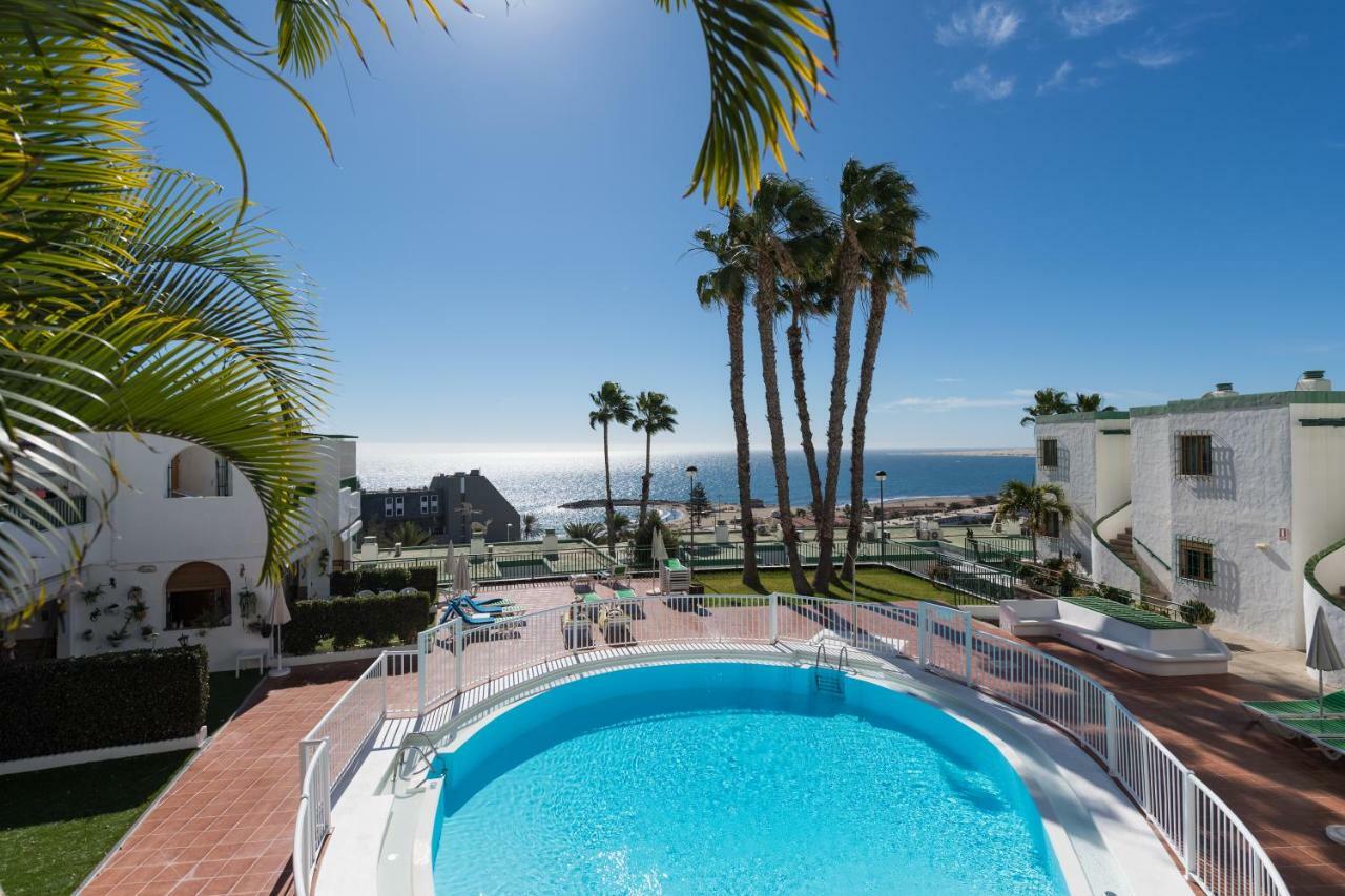 Sea View 2Br Toploctaion Heated Pool 5 Min To Beach San Agustín Eksteriør billede